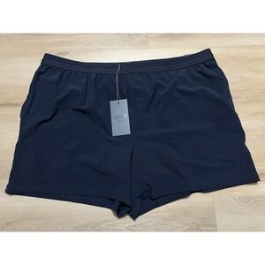 NWT‎ VRST Men's 5" Accelerate Running Brief Short Dark Navy XXL MSRP $58